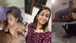 Horny Mallu Girl Blowjob Sex in Missionary
