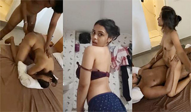 Tamil Teen Girl Showing Boobs – Threesome Hard Sex HD